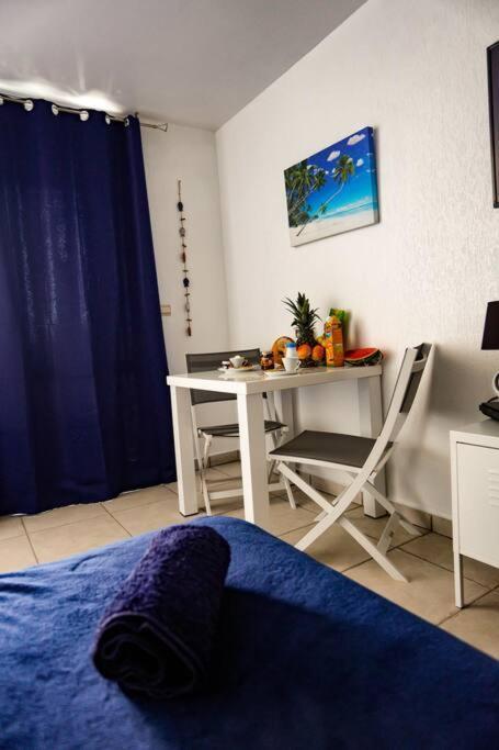 Paradis Studio & Plage A 1 Min Le Gosier  Buitenkant foto