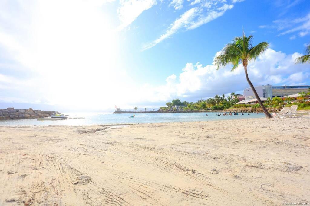 Paradis Studio & Plage A 1 Min Le Gosier  Buitenkant foto