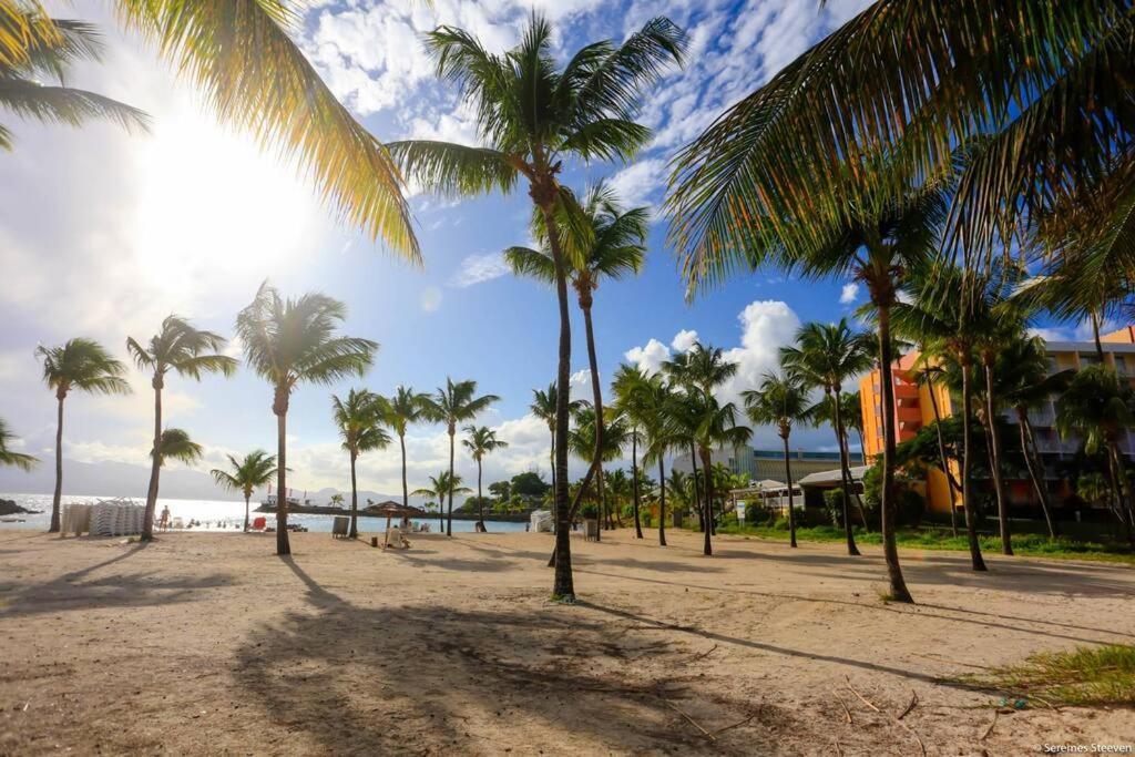 Paradis Studio & Plage A 1 Min Le Gosier  Buitenkant foto