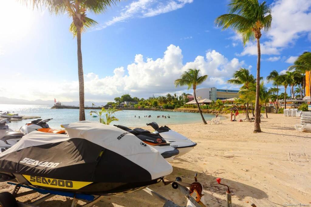 Paradis Studio & Plage A 1 Min Le Gosier  Buitenkant foto