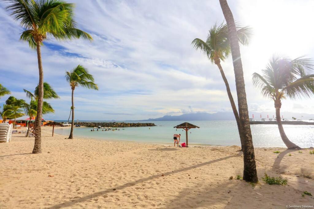 Paradis Studio & Plage A 1 Min Le Gosier  Buitenkant foto